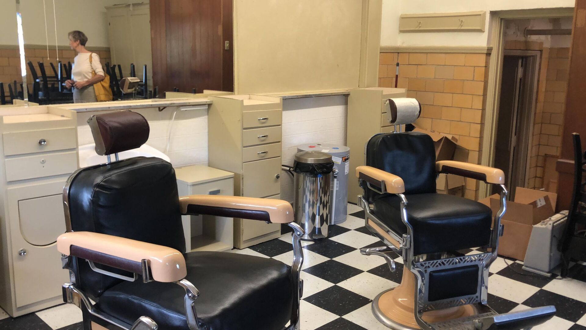 Fieldale Recreation Center barber shop